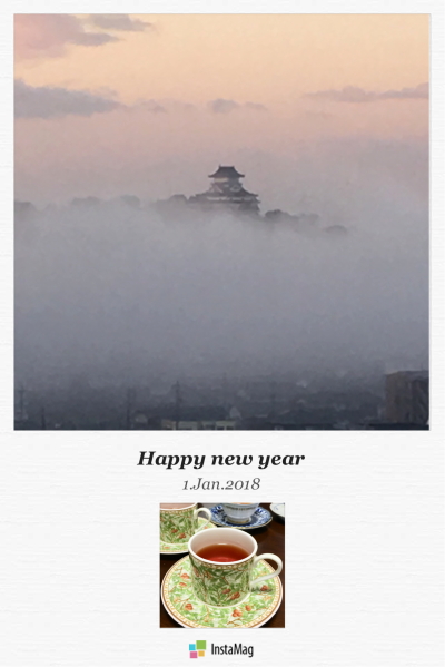 犬山城　今年最初の紅茶はダージリン